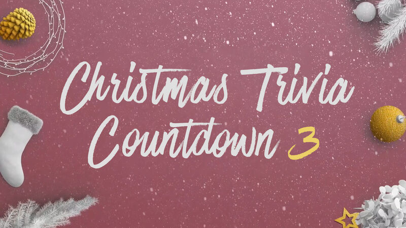 Christmas Trivia Countdown 3